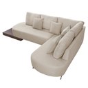 Ver mais imagens de Sofá de Canto 4 Lugares com Almofadas Decorativas Paris 2320 