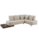 Ver imagem 4 de Sofá de Canto 4 Lugares com Almofadas Decorativas Paris 2320 