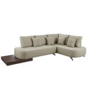 Ver imagem 2 de Sofá de Canto 4 Lugares com Almofadas Decorativas Paris 2321 