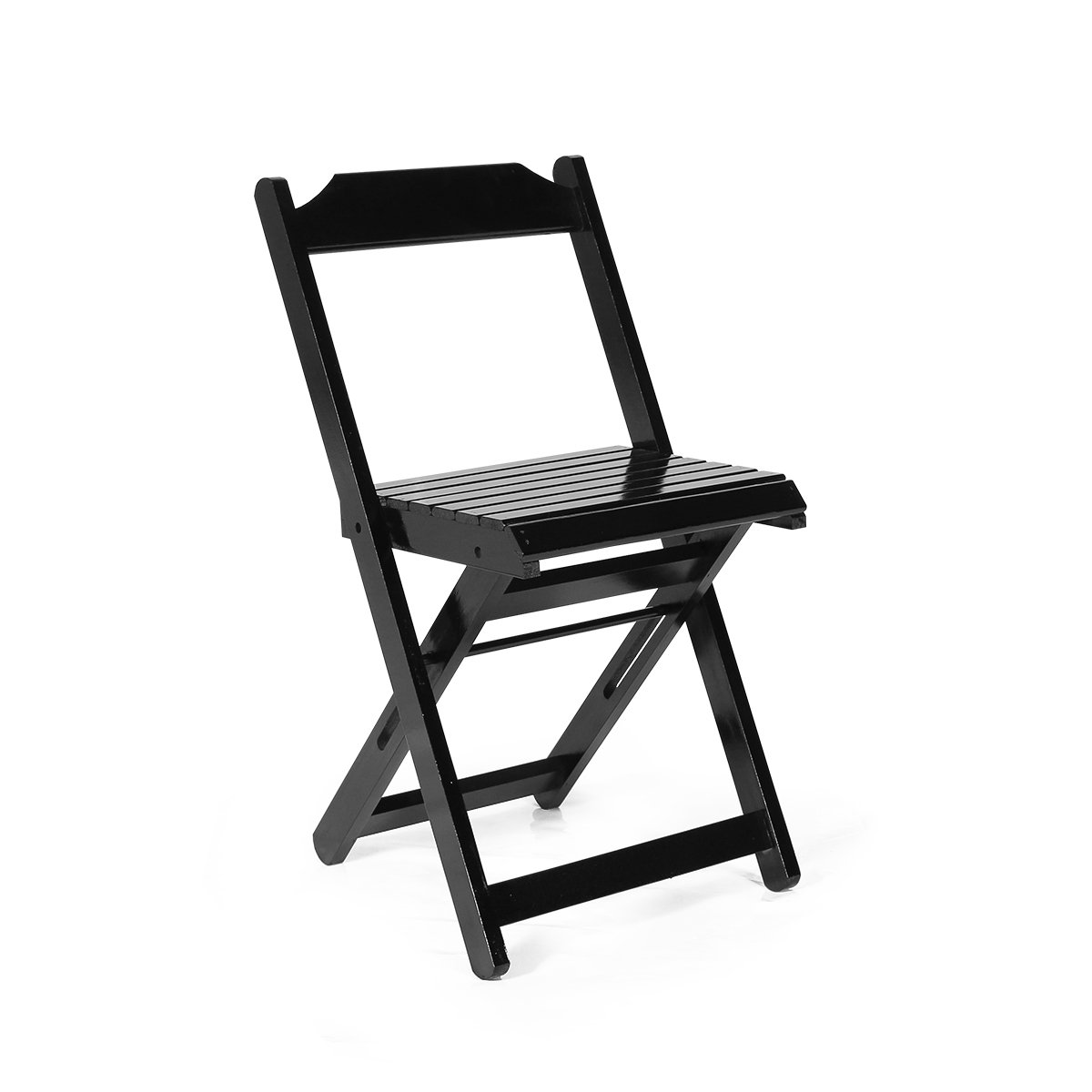 Cadeira Dobrável Preto - Móveis Britz - 1