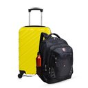 Ver imagem 1 de Kit Mala de Bordo Amarela Havana + Mochila Fuji Swiss Move