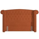 Ver imagem 4 de Cabeceira Cama Box Casal 160cm Sofia Bouclê Terracota