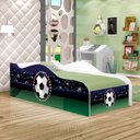 Ver imagem 1 de Cama Carro Fun Adesivada Futebol Bandeiras Solteiro