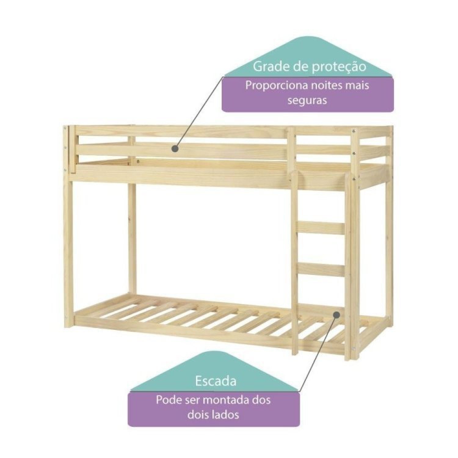 Beliche Montessoriana Prime com Tenda Casatema - 4