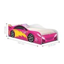 Ver imagem 3 de Cama Solteiro Glow Menina Rosa Solteiro com Colchão