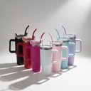 Ver imagem 1 de Copo Térmico Ms-971 1200ml com Canudo:Variado