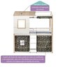 Cama Alta Infantil Club House com Tenda Camuflada Casatema MadeiraOriginals - 4