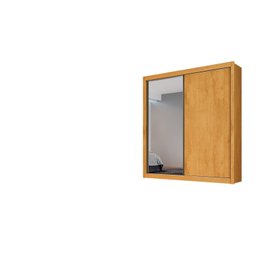 Guarda Roupa Solteiro com Espelho 2 Portas 4 Gavetas Zurique Móveis Europa - 3