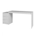 Ver imagem 6 de Mesa Escrivaninha 3 Gavetas Branco - Brv
