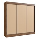 Ver imagem 2 de Guarda-Roupa Casal 3 Portas de Correr 4 Gavetas Multimóveis