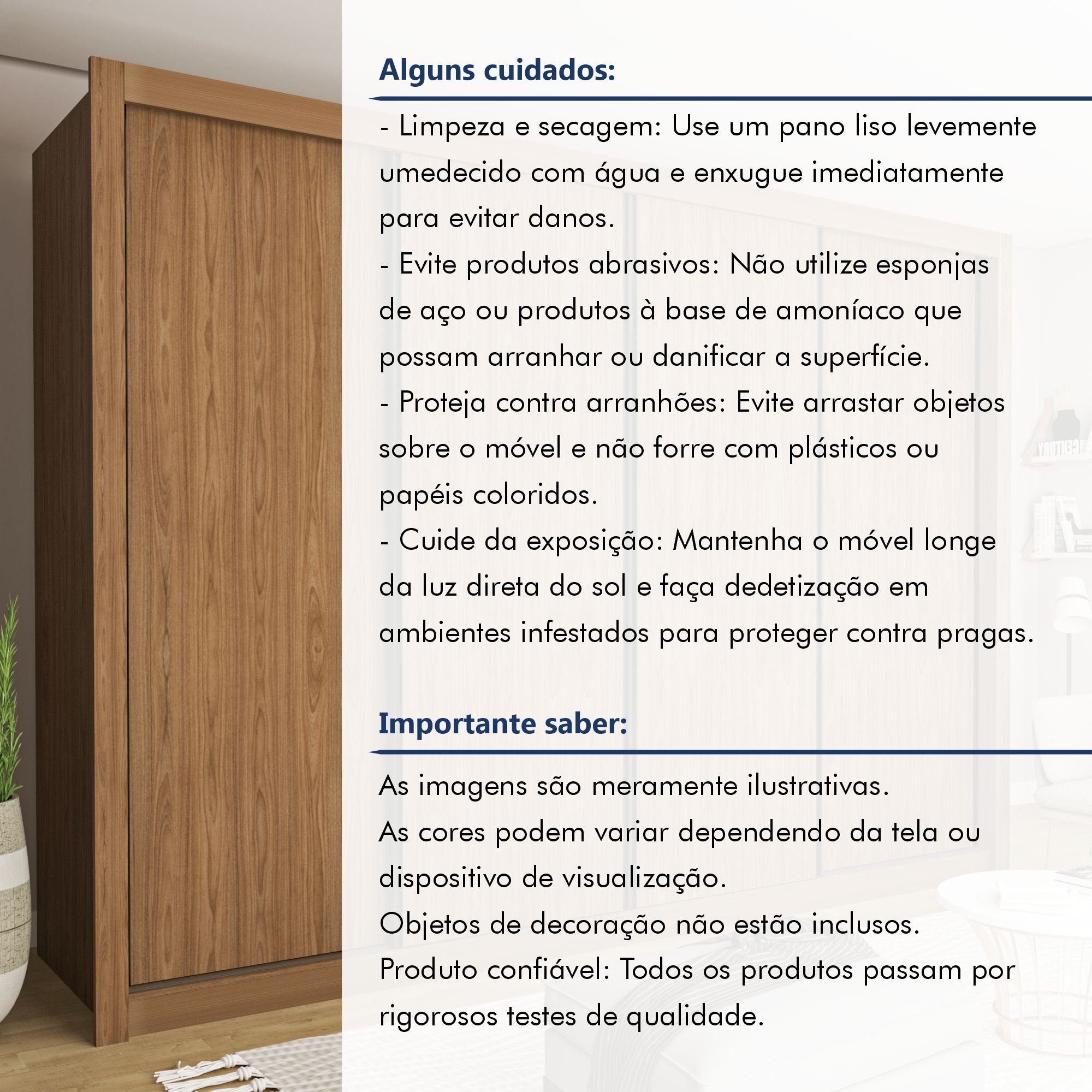 Guarda Roupa Casal Premium Nápoli 279,3cm 4 Portas 4 Gavetas Espresso Móveis - 8