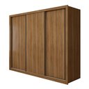 Ver imagem 3 de Guarda Roupa Casal Premium Nápoli 3 Portas de Correr 6 Gavetas 242cm Yescasa