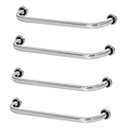 Ver imagem 1 de Kit 4 Barras De Apoio Para Banheiro 40cm 50cm 60cm