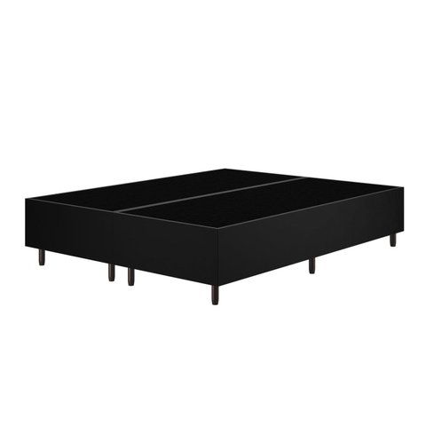 Base Box Queen Zeus Viero 25x158x198cm Preto