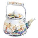 Ver imagem 6 de Chaleira Esmaltada 2.5 Litros Charm 2,5 Lts S/ Apito C/ Indução Italy