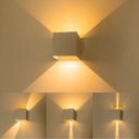 Ver imagem 4 de Kit 10 Luminária Arandela 10x10cm Lux Box 3W 3000K Branco