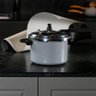 Panela de Pressão Brinox Antiaderente de Indução Brinox 5,4l Ceramic Life Super Gris Cinza 4954/ - 6