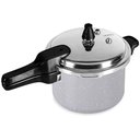 Ver imagem 2 de Panela de Pressão Brinox Antiaderente de Indução Brinox 5,4l Ceramic Life Super Gris Cinza 4954/