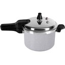 Ver imagem 1 de Panela de Pressão Brinox Antiaderente de Indução Brinox 5,4l Ceramic Life Super Gris Cinza 4954/