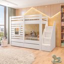 Ver imagem 2 de Beliche Infantil Star Plus com Janela Casatema MadeiraOriginals Branco