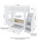 Ver imagem 7 de Beliche Infantil Star Plus com Janela Casatema MadeiraOriginals Branco