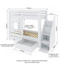 Ver imagem 7 de Beliche Infantil Star Plus com Janela Casatema MadeiraOriginals Branco