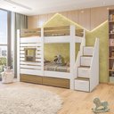 Ver imagem 2 de Beliche Infantil Star Plus com Janela Casatema MadeiraOriginals