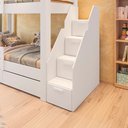 Ver imagem 6 de Beliche Infantil Star Plus com Grade de Proteção Casatema MadeiraOriginals Branco