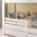 Ver imagem 4 de Beliche Infantil Star Plus com Grade de Proteção Casatema MadeiraOriginals