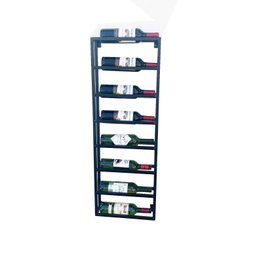 Adega Parede Suporte Para Garrafas Ferro Estilo Industrial - 3