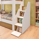 Ver imagem 7 de Beliche Infantil Star Plus com Grade de Proteção Casatema MadeiraOriginals Branco/Montana