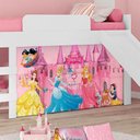 Ver imagem 4 de Cortina Infantil Princesas Disney Para Cama Joy Pura Magia