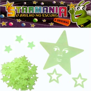 Kit estrela Mística brilha escuro Fluorescente 103 Starmania