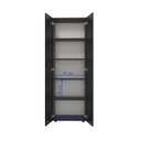 Ver imagem 5 de Armário Multiuso 2 Portas e 5 Nichos Curitiba