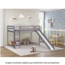 Ver mais imagens de Cama Infantil Prime Alta II com Escorregador Laca Casatema MadeiraOriginals