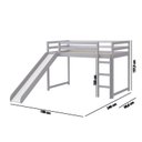 Ver imagem 3 de Cama Infantil Prime Alta II com Escorregador Laca Casatema MadeiraOriginals