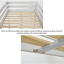 Ver imagem 6 de Cama Infantil Prime Alta II com Escorregador Laca Casatema MadeiraOriginals