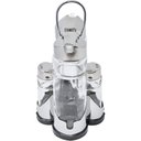 Ver imagem 2 de Conjunto Kit Galheteiro Saleiro Pimenta com 4 Peças Suporte