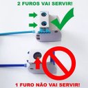 Ver imagem 3 de Botão Duplo Acionamento Deca Black Matte - Si51blmt