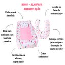 Ver imagem 5 de Ninho Redutor com Almofada de Amamentação Bebê Menina Estampado - Princess