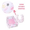 Ninho Redutor com Almofada de Amamentação Bebê Menina Estampado - Princess - 4