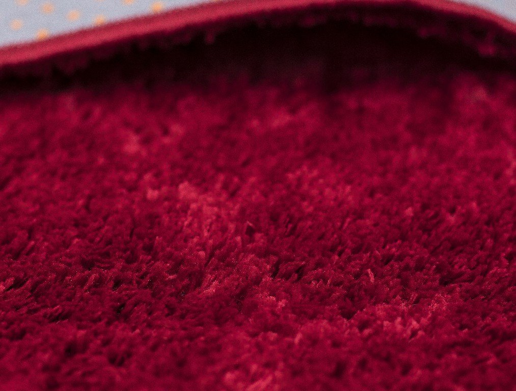 Passadeira Pratatêxtil 0,66m X 3,00m Antiderrapante.:cereja - 6