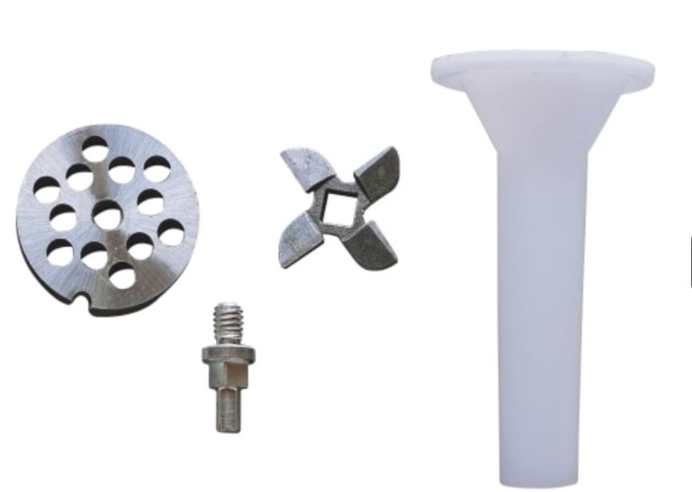 Moedor de Carne Inox Bocal 10 Ferro Fundido - 2