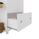 Ver imagem 7 de Guarda Roupa Infantil Gutti 2 Portas Flex 3 Cores em 1 Branco