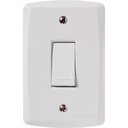 Ver imagem 1 de Conjunto 4x2 com 1 Interruptor Simples 10 a 250 V Tramontina Lux2 Branco Tramontina