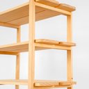 Ver imagem 4 de Estante Laguna 6 Prat 180ax90lx42p em Madeira Cor Mel