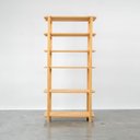 Ver imagem 3 de Estante Laguna 6 Prat 180ax90lx42p em Madeira Cor Mel