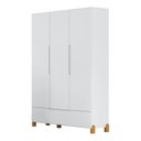 Ver imagem 3 de Guarda Roupa Infantil Melody Decor 3 Portas Móveis Estrela
