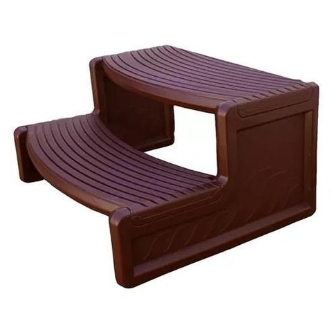 Escada de Dois Degraus 6473-100m Roasted para Spa Jacuzzi Ja53019899