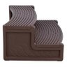 Escada de Dois Degraus 6473-100m Roasted para Spa Jacuzzi Ja53019899 - 3